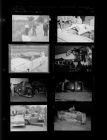 Car wrecks (8 Negatives), March - July 1956, undated [Sleeve 42, Folder g, Box 10]